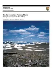Rocky Mountain National Park: Geologic Resource Evaluation Report by U.S. Depart