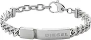Diesel All-Gender Stainless Steel Bracelet