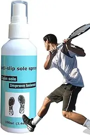[Generic] Sneaker Grip Spray, Edge Shoe Sole Grip Spray - Long Lasting Grip Restoration Cleaner Sole Cleaner - Effective Edge Traction Spray for Basketball Volleyball Tennis Shoes Traction Spray