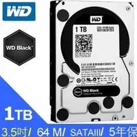 在飛比找蝦皮商城優惠-WD 黑標 1TB 3.5吋 電競硬碟 WD1003FZEX