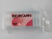 MOROVAN NAIL TIPS SOFT CLEAR LONG COFFIN NAIL TIPS