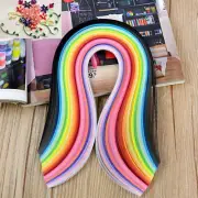 260 Paper quilling strips flower gift paper for craft handmade paper Decor A&zh