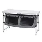 Picnic Table Camping Folding Portable Outdoor BBQ Desk Foldable Storage Box