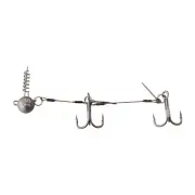 Pike Stinger Center Pin Corkscrew Set for Softbait Fishing Strong and