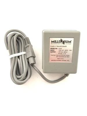 Millenium AC Power Adapter Model CH4T Moltech Power Systems 5V-12V