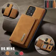 For Samsung S24 S23 S22 S21 S20+ Ultra FE Case Removeable Wallet Leather Cover