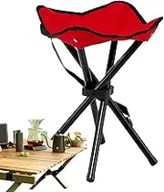 Travel Stool | Portable Folding Stool | Lightweight Travel Seat | Camping Stool | Compact Travel Chair Ergonomic Comfort for Hiking Easy to Carry