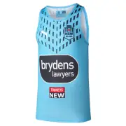 NSW Blues SOO NRL PUMA Mens Players Training Singlet | Bel Air Blue by Sporting