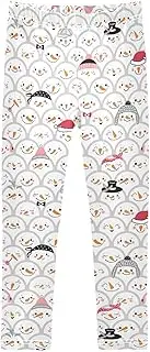 [Caihoyu] Girls' Leggings Soft Comfortable Stretchy Kid Pants Elastic Waist Little Kids Active Stretch Yoga Pants