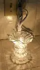 6" Table Top, Twist Corded Aroma Lamp, with Top Dish for Scent Oils with Dimmer