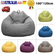 Extra Large Bean Bag Chairs Couch Sofa Cover Indoor Lazy Lounger For Adults '