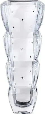 Victoria Bella S010-759 Crystalite Bohemia 14" Height Crystal Vase Tower