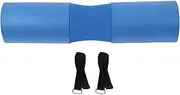 Squat Pad, Blue Barbell Pad, Hip Thrust Pad, Squat Pad Barbell Pad, Thickened Foam Pad, with 2 Strap Squat, Good Gym Squat Accessories