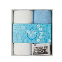 在飛比找博客來優惠-JOGAN日本成願毛巾 瞬間吸水系列 毛巾2入 禮盒組