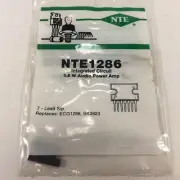 (1) NTE NTE1286 Integrated Circuit Audio Power Amplifier, 5.8W
