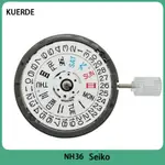 SEIKO PJ新精工全自動NH36機械機芯NH36A雙日曆機芯代替4R36/7S36