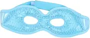 Weighted Eye Mask for Travel Cooling Gel Eye Patches for Skincare Reusable Blindfold Style Cold Compress Hot Cold Compress Plush Hand Washable