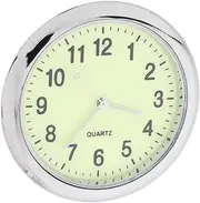 Mobestech 4pcs Car Quartz Clock Clocks Seconds Modern Timer Mechanism Countdown Abs Silver