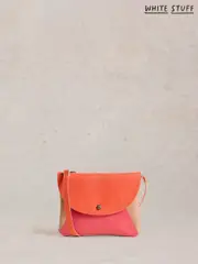 White Stuff Pink Coco Double Pouch Crossbody Bag (F25093) | $136