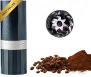 Q Air Manual Coffee Grinder Black Mini Travel