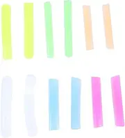 Baluue 12 Pairs Eyelash Ironing Gaskets Lash Extension Kit Silicone Gasket for Beauty Care