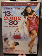 13 Going On 30 DVD NEW Jennifer Garner Mark Ruffalo Jim Gaffigan Romantic Comedy