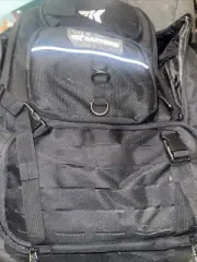 KastKing Karryall Fishing Tackle Backpack with Rod Holders 4 Tackle Boxes,40L