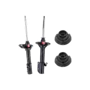 2 Rear KYB Shock Absorbers Strut Mount Kit for Subaru Liberty BD7 BG7 EJ22 94-96