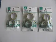 Lot of 3 K&Company Studio112 COOL FISH SCALE & DOTS Paper Tape 2 Rolls Each NIP