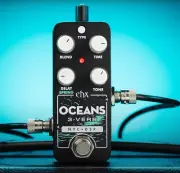 Electro Harmonix Pico Oceans 3-Verb Mini Reverb pedal. New!