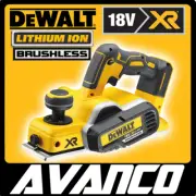 DeWALT 18V XR Brushless Planer Skin Cordless Lithium Ion 82mm DCP580N NEW