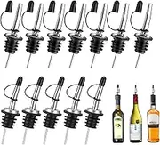 Liquor Pour Spout - Bottle Pourers for Alcohol | Pour Spouts for Liquor Bottles | Bar Pour Spouts Pourers | Reusable Beverage Bottle Sealer | Stainless Steel Drink Pourers for Liquor, Restaurants