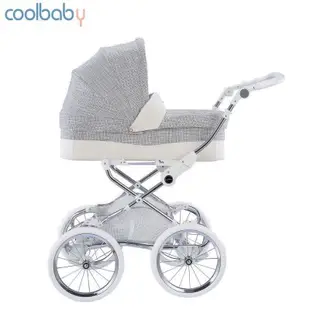 【台灣專供 定金價格】coolbaby嬰兒車歐洲皇室寶寶四輪推車高景觀雙向推車可坐可躺旅行