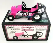 CROWN PREMIUMS 1/6 JEFF BURTON #99 EXIDE BMC TOYS PEDAL CAR BANK
