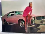 AMC Playboy Playmate pink AMX Angela Dorian photo