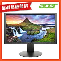 在飛比找Yahoo奇摩購物中心優惠-(福利品)Aopen 20E0Q 20型+HD電腦螢幕