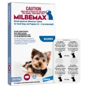 Broad Spectrum All Wormer For Dogs 0.5 to 5kg 2 Tablets Including Heartworm