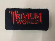 TRIVIUM - Trivium World NEW Black Red Embroidered XL Sweat Arm Band Guitar Heafy