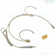 Double ear Cardioid Microphone for Sennheiser G2 G3 G4 Headset Wireless System