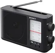 Sony ICF506 Analog Tuning Portable FM/AM Radio with Battery/AC Power