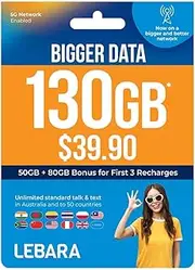 Lebara 3 in 1 Sim Starter Kit