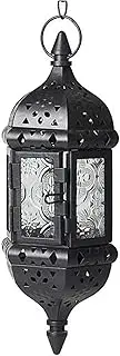 zolyet Candlestick Holders Hollow Metal Candleholder Retro Candlestick Holder Lanterns Orname DIY Home Festival Wedding Centerpiece Decoration Candle Holder Black