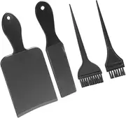 Hair Beauty Tool Set 4pcs Hair Dyeing Board for Barber Shop Easy to Clean