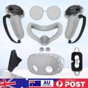 Silicone Cover Sets VR Silicone Cases for Meta Quest 3S VR Headset Accessories