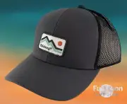 New Billabong Walled Men's Gray Snapback Trucker Hat Cap