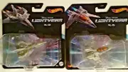 Hot Wheels Disney Pixar Lightyear Die-cast XL-15- & Pixar Lightyear XL-01