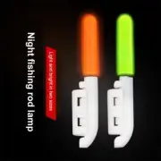 Red/Yellow Fishing Rod Tip Glow Sticks Plug-in Night Fluorescent Light Feeder Bi