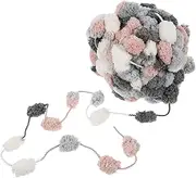 HAWILLOSCH DIY Handmade Yarn 3-ply Cat Wool Knitting Woolen Yarns for Decorative Accessories