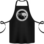 Viking a Wolf of Odin Than a Lamb of God Cotton Apron 100% Organic