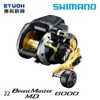 在飛比找蝦皮商城優惠-[預購] SHIMANO 22 BEAST MASTER M